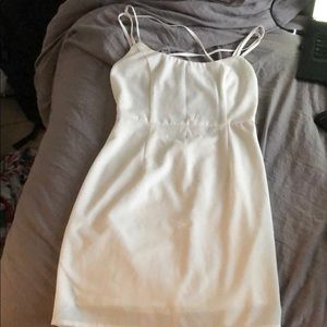 Tobi white mini dress
